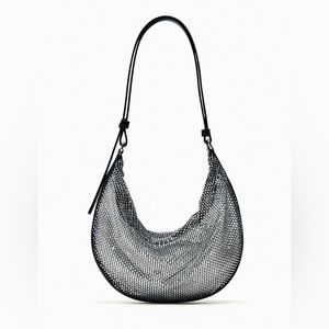 Zara Sparkly Shoulder Bag